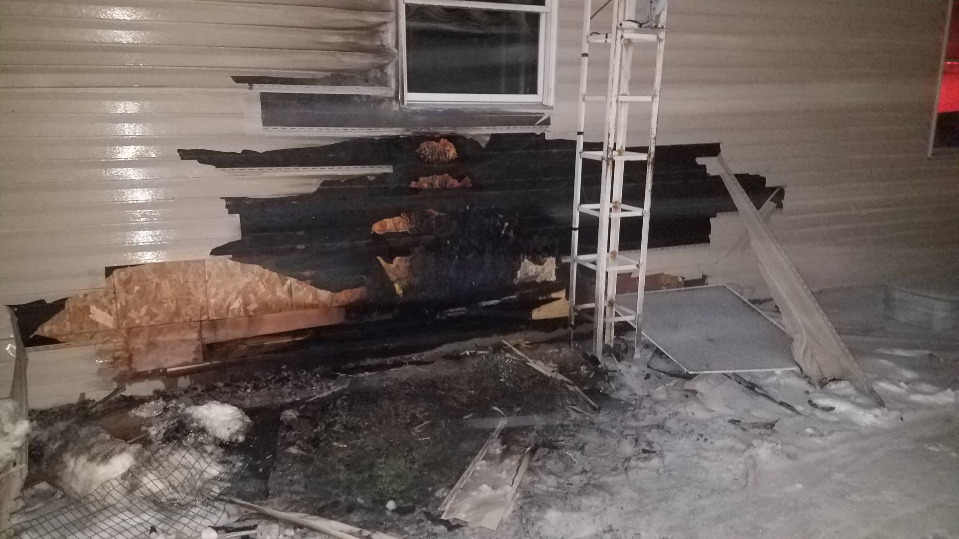 Lightning causes extensive damage to Sparta house